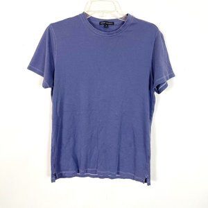 Robert Barakett Purple Men's Long Sleeve Crew Neck Solid T-shirt Size Large